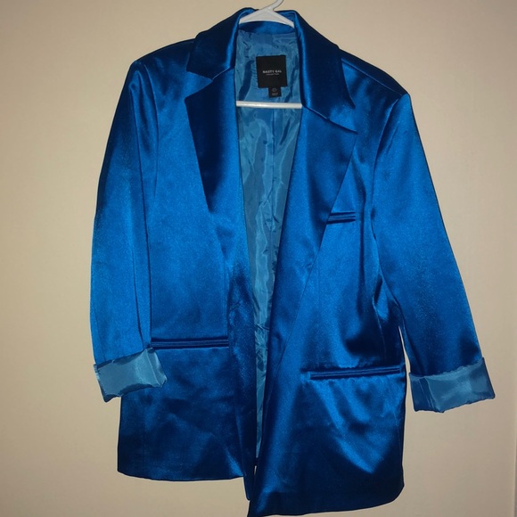 Bright Blue Blazer - Picture 1 of 2